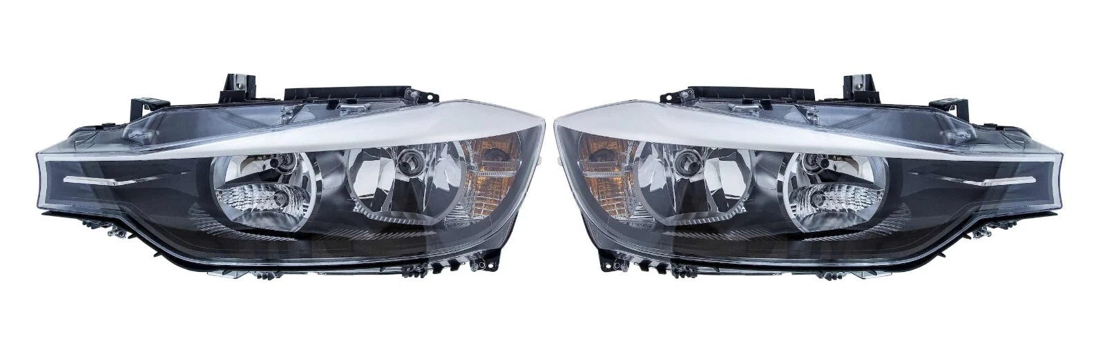 Set of 2 Hella Halogen Headlight Assemblies for BMW E91 F30 F31 (2007–2019)