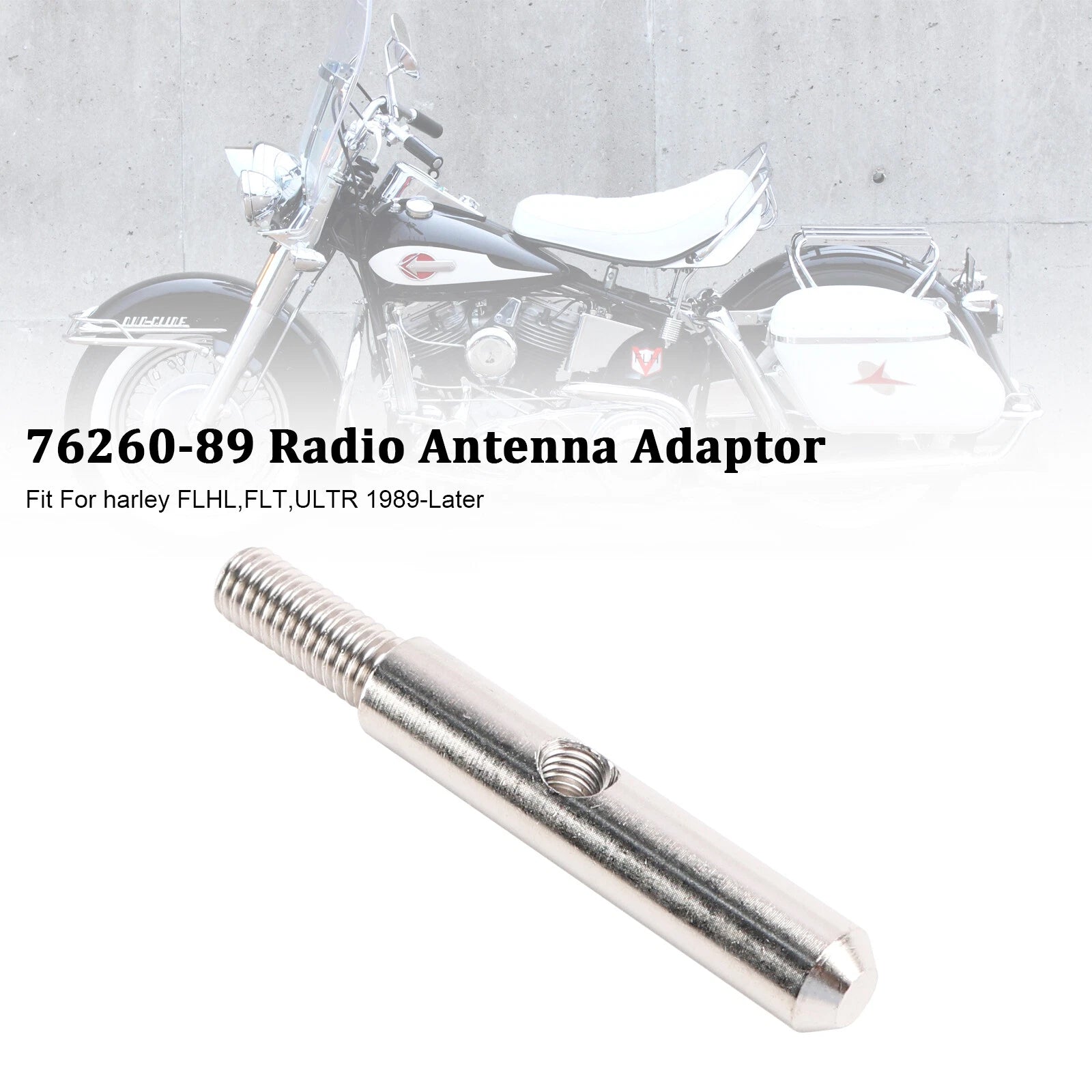 Radio Antenna Adaptor 76260-89 for Harley Touring FLHL FLT (1989–Present)