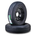 2X ST225/75R15 10-Ply Trailer Tires for Rockman (6 Lug on 5.5")