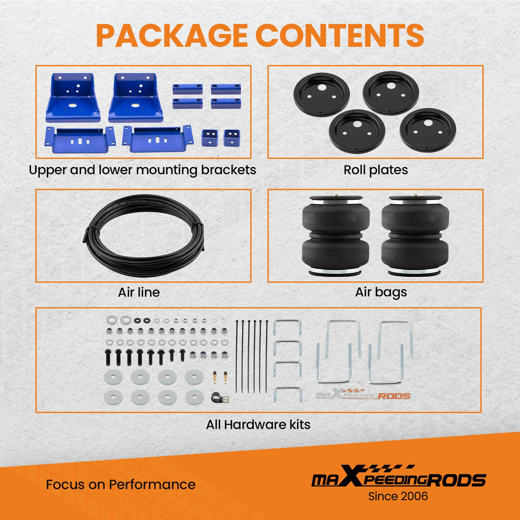 Rear Air Helper Spring Leveling Kit for Ford F350 Super Duty (2005–2010)