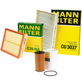 Mann Oil Air Paper Cabin Filter Service Kit for Audi Allroad Quattro (2001–2005)