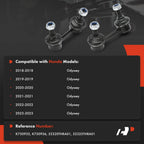2X Rear Side Stabilizer Bar Link for Honda Odyssey (2018-2023)