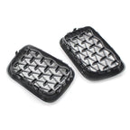 Shiny Black Diamond Front Grill for BMW E36 3 Series (1997-1999)