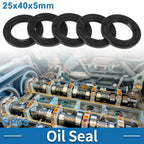 Set of 5 Oil Seal Rotary Shaft Seal Nitrile Rubber 25x40x5mm