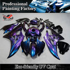 Fairings Kit for Yamaha YZF R6 (2006–2007) - Chameleon Blue Purple