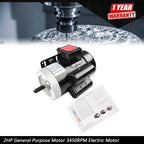 2HP Electric Motor for General Purpose Applications (3450 RPM)