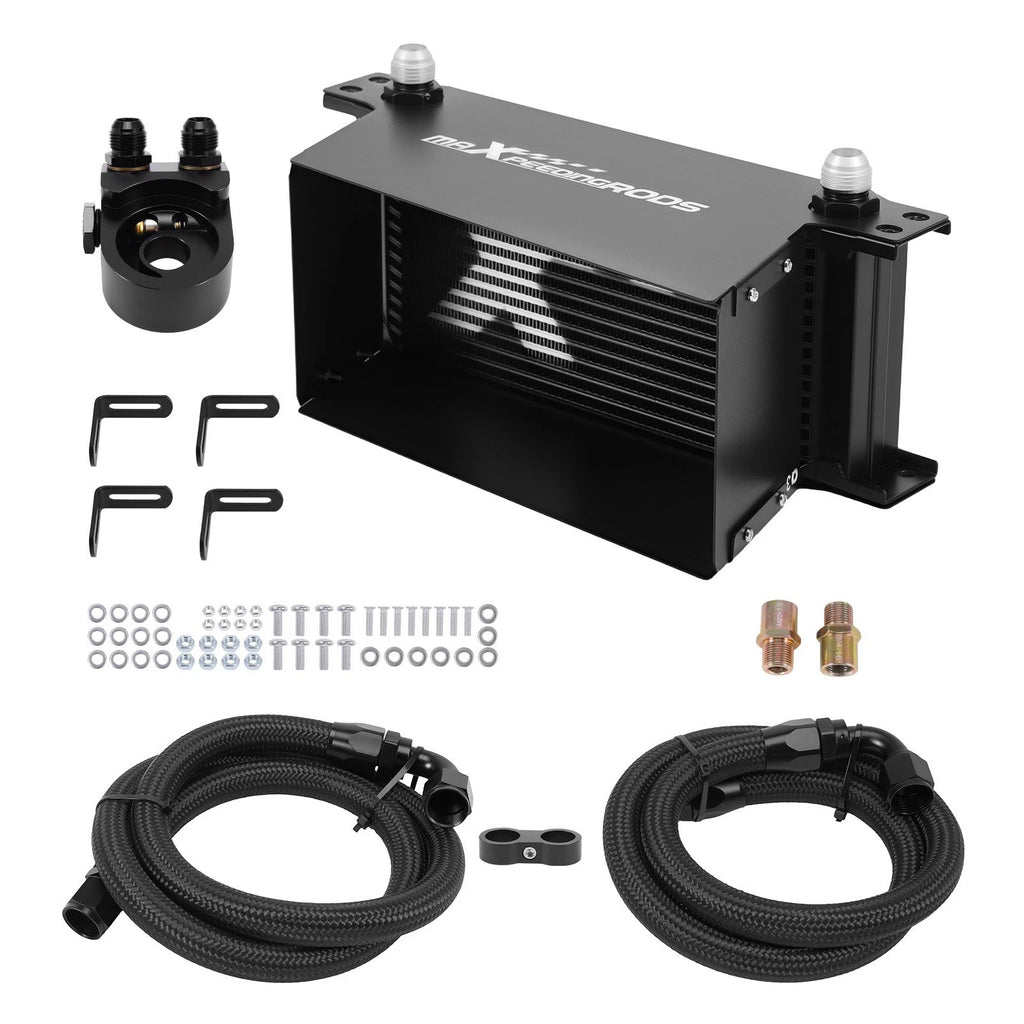 10AN Oil Cooler 16 Row Aluminum for Universal Applications