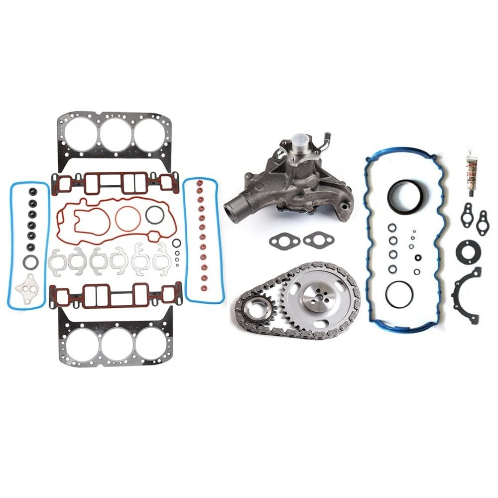 Full Gasket Set Timing Chain Kit Water Pump for GMC Sonoma SL (1996–1998)