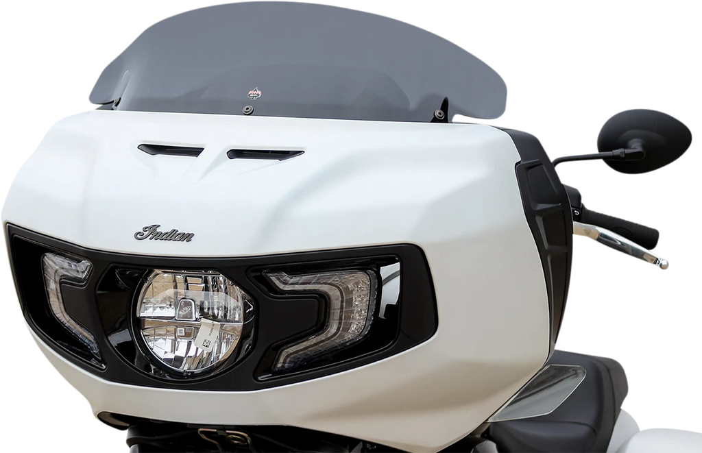 Klock Werks 8" Flare Windshield for Challenger (KWW-04-0580) - Dark Smoke