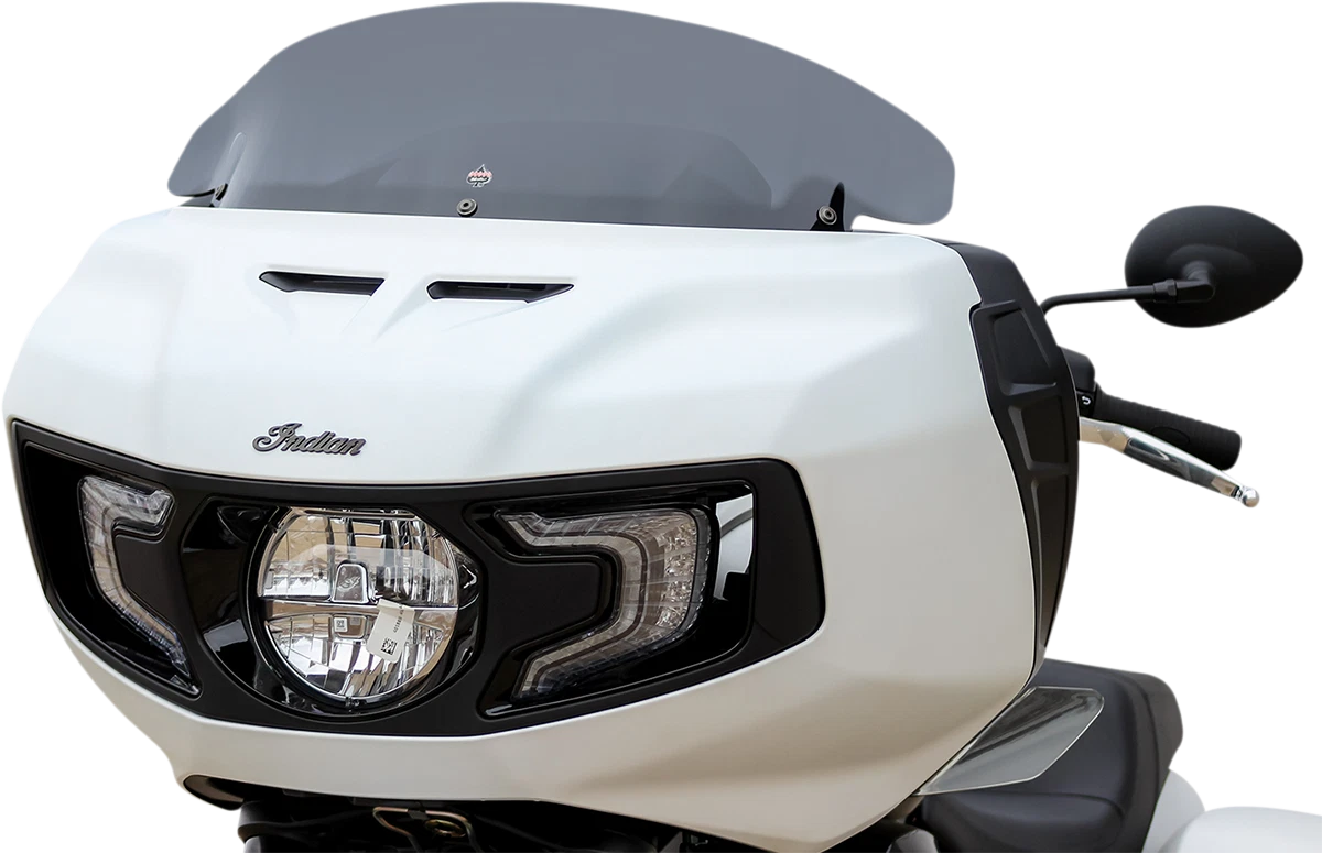 Klock Werks 8" Flare Windshield for Challenger (KWW-04-0580) - Dark Smoke