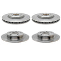 ACDelco Silver Brake Kit Disc Rotors Set of 2 for Cobalt Malibu (2005–2010)