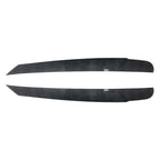 Glossy Black Headlight Eyelid Trim for Volkswagen Touran (2011–2015)