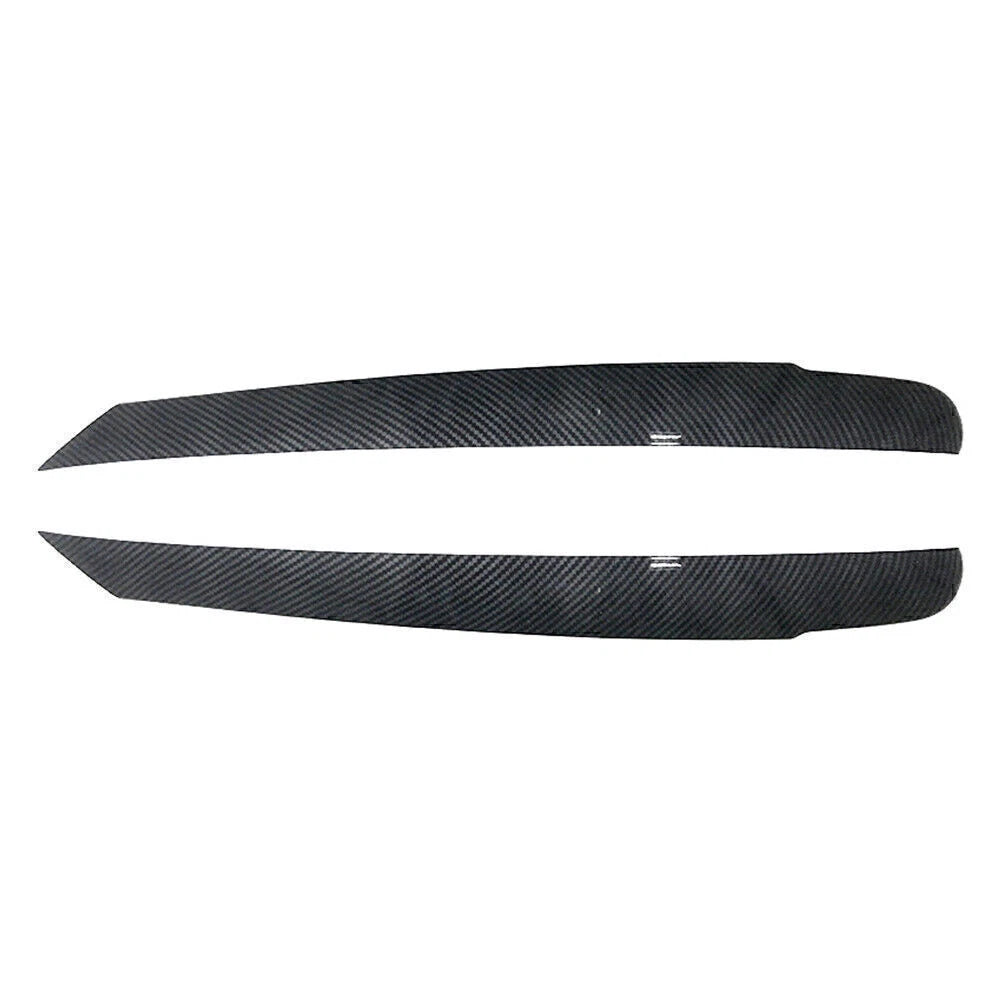 Glossy Black Headlight Eyelid Trim for Volkswagen Touran (2011–2015)