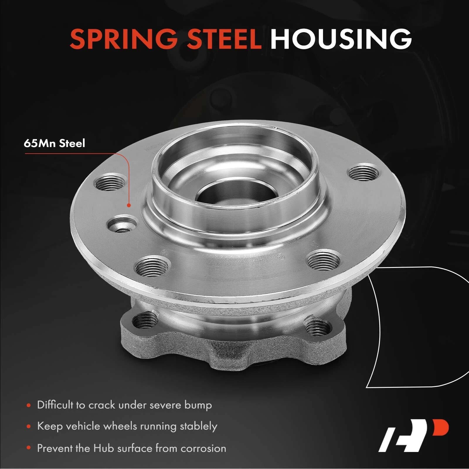 2X Front Wheel Hub & Bearing Assembly for BMW F30 320i xDrive (2013–2016)