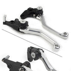CNC Pivot Brake Clutch Lever for Suzuki DRZ400S DRZ400SM DRZ400E (2000–2022) Silver
