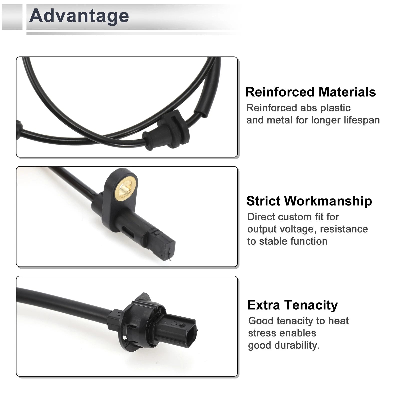 ABS Wheel Speed Sensor No. 57450T7WA01 for Honda HR-V (2016–2021)