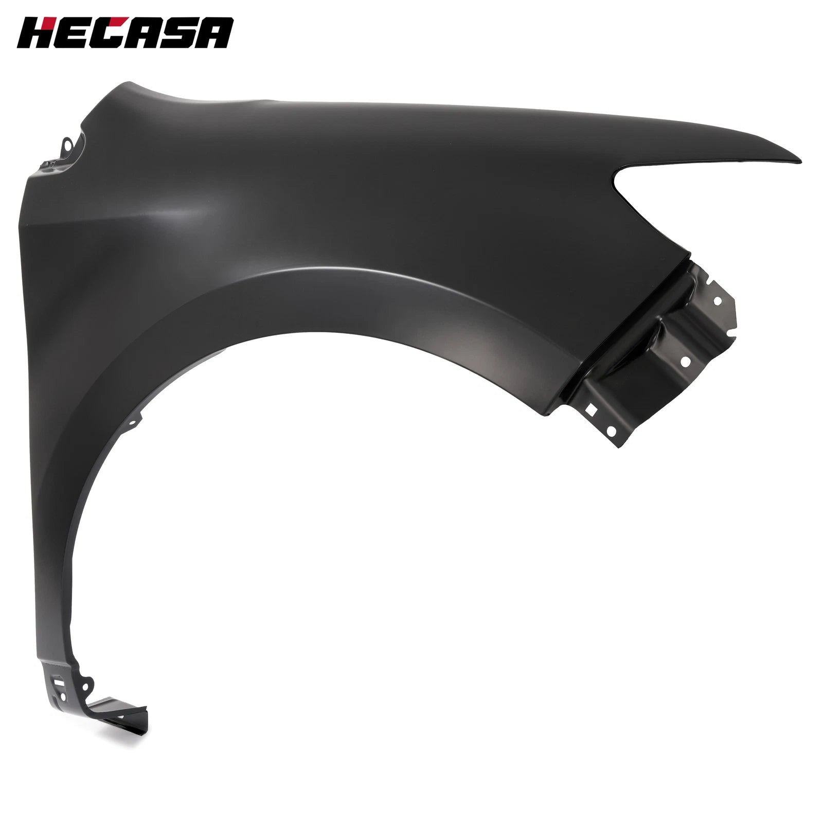 Front Steel Fender for Ford Edge (2011–2014) Passenger Side Black