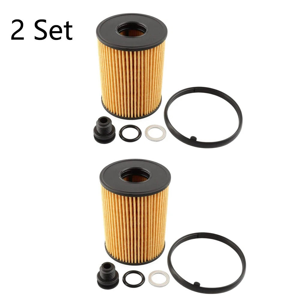 2X Engine Oil Filters for Hyundai Kia 2.5L (2020–2024) 26350-2S000