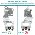Left Driver Side Center Sliding Door Hinge & Roller for Toyota Sienna (2004–2010)