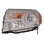 Replacement Driver Side Halogen Head Light Assembly For 2012-2015 Honda Pilot