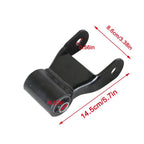 Set of 2 Rear Leaf Spring Shackles for Dodge Ram (1997–2011)