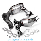 Set of 2 Catalytic Converters for Ford Escape 2001–2007, Mazda Tribute 2001–2006, EPA OBDII