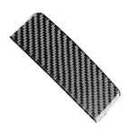 Rear Console Panel Cover Trim for Subaru WRX STI (2015–2021) Carbon Fiber Black