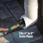 Drain Cleaning Bladder for 4-6 Inch Drain Pipes