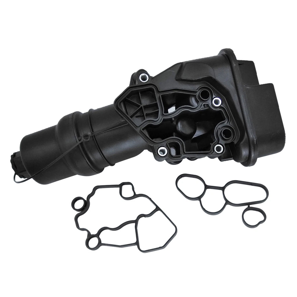 Engine Oil Filter Housing Assembly for Audi A3 A4 TT VW Golf GTI Eos (2006–2016) 06F115397J