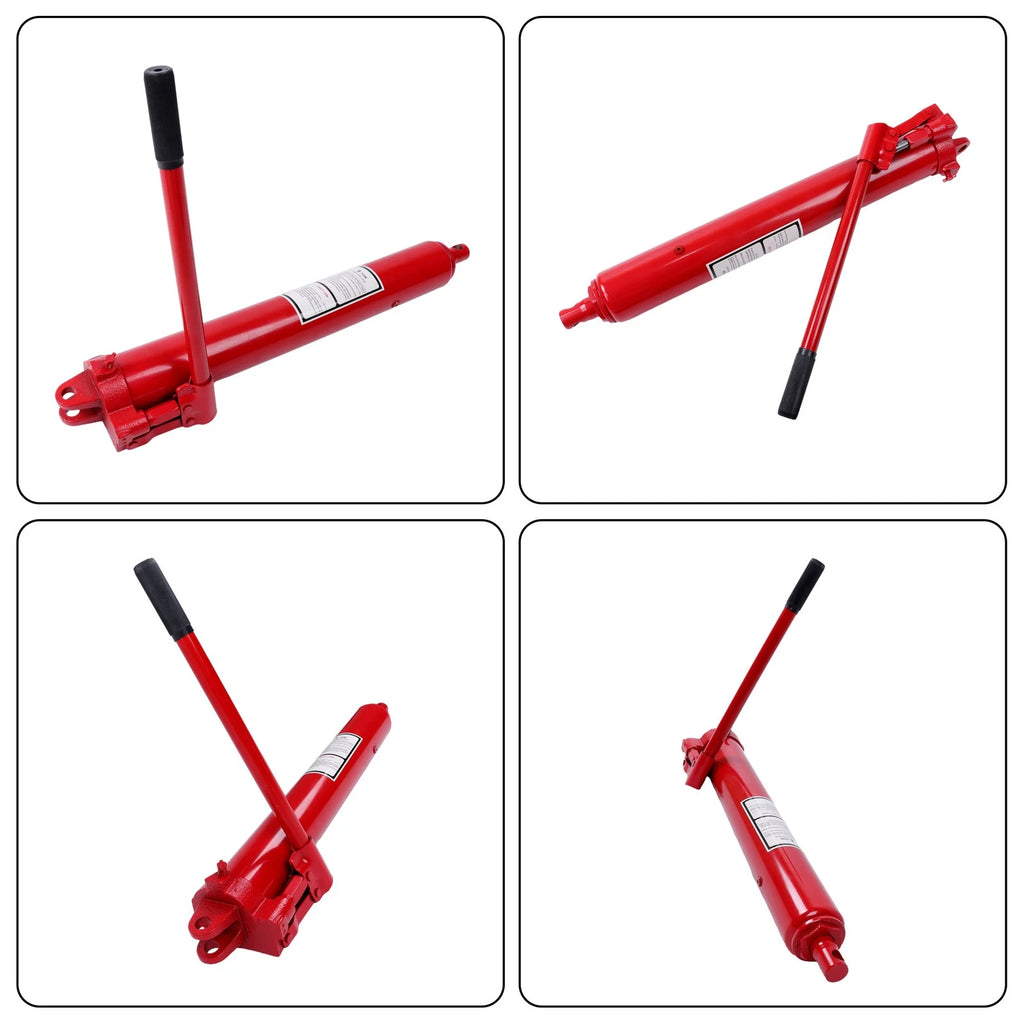 8 Ton Hydraulic Long Ram Jack for Engine Lift Cherry Picker (Manual)