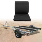 Ribbed Bunk Carpet for Marine Boat Trailer (9" x 50') - Black