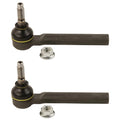 Set of 2 Front Outer Steering Tie Rod Ends for Mazda CX-3 (2016–2021)
