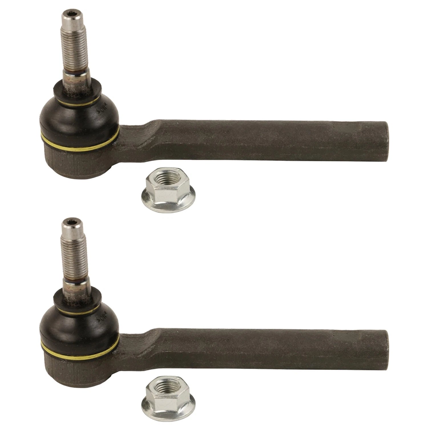 Set of 2 Front Outer Steering Tie Rod Ends for Mazda CX-3 (2016–2021)