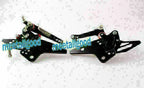 Rearset Foot Pegs for Kawasaki Z800 (2013-2014) - Black