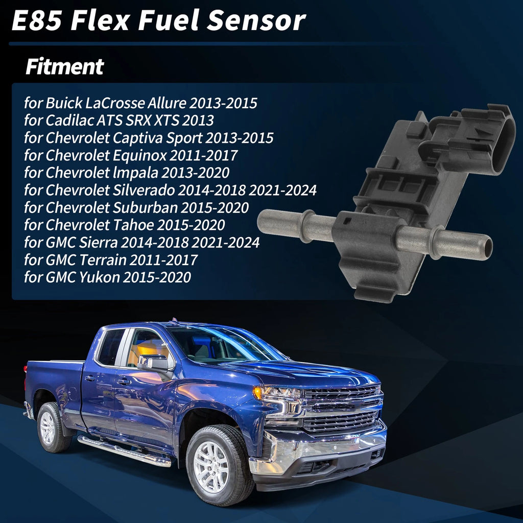 E85 Flex Fuel Sensor for Chevrolet Silverado 1500 (2014–2018) No.13507128