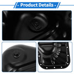 1 Pc Engine Oil Pan No.121020F010 for Toyota Tundra (2000–2006) Steel Black