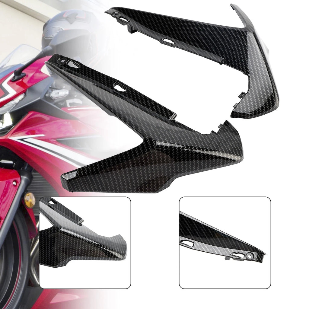Front Nose Cover Headlight Panel for Honda CBR500R (2019–2021) Carbon T9
