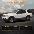3" Front 2" Rear Lift Kit for Ford Explorer (2002–2005)