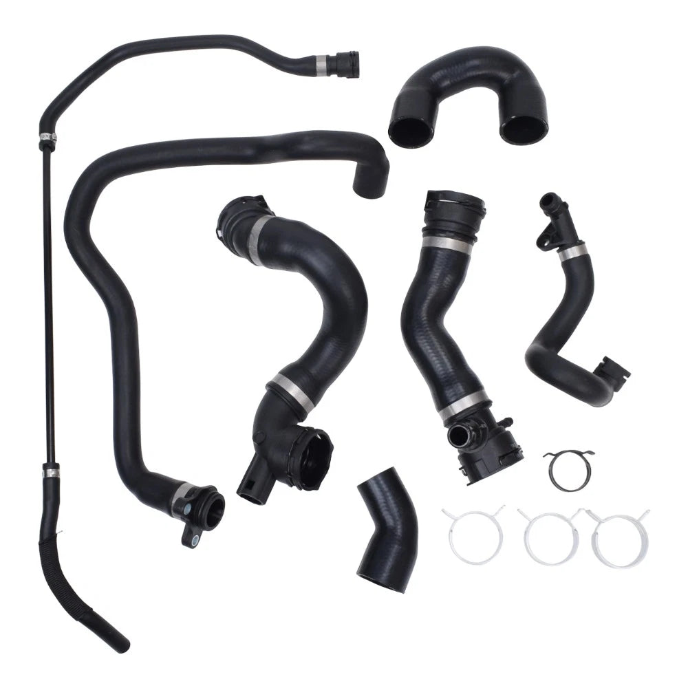 7 Hoses Radiator Coolant Pipe Kit for BMW E90 128i 328i (2007–2011)
