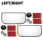 Pair Mirror Glass Left Right for Chevrolet GMC (Non-heated)