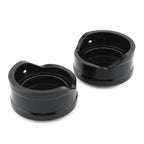 Black Upper Fork Stem Nut Cover for Harley Softail Breakout FXBR FXBRS (18-23)