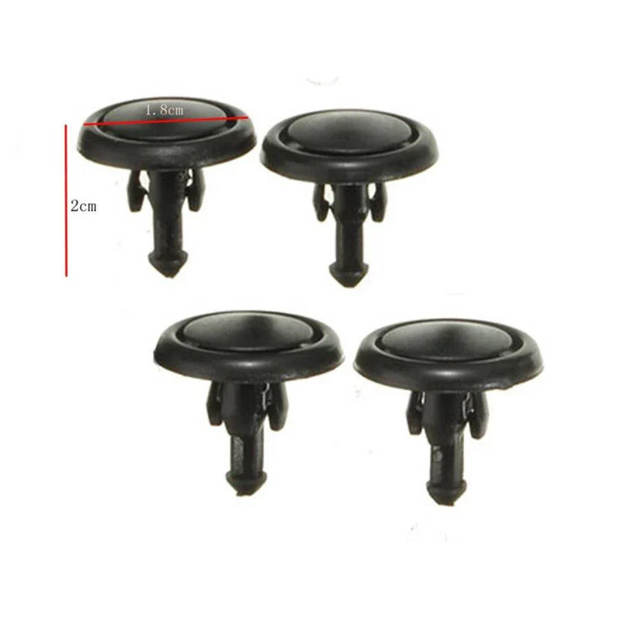40 Pcs Car Bumper Body Panel Trim Retainer Clips Screws for Mixed Fasteners