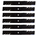 6PK Blades for Exmark 52" Deck (Fits 48108, 482462, 481707)