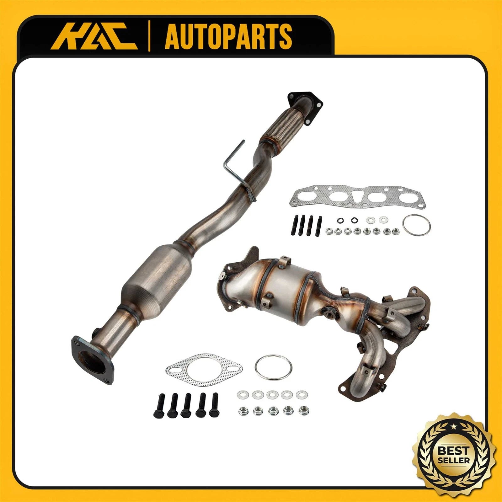 Catalytic Converter for Nissan Altima 2.5L (2007–2012) Front Rear 2PC