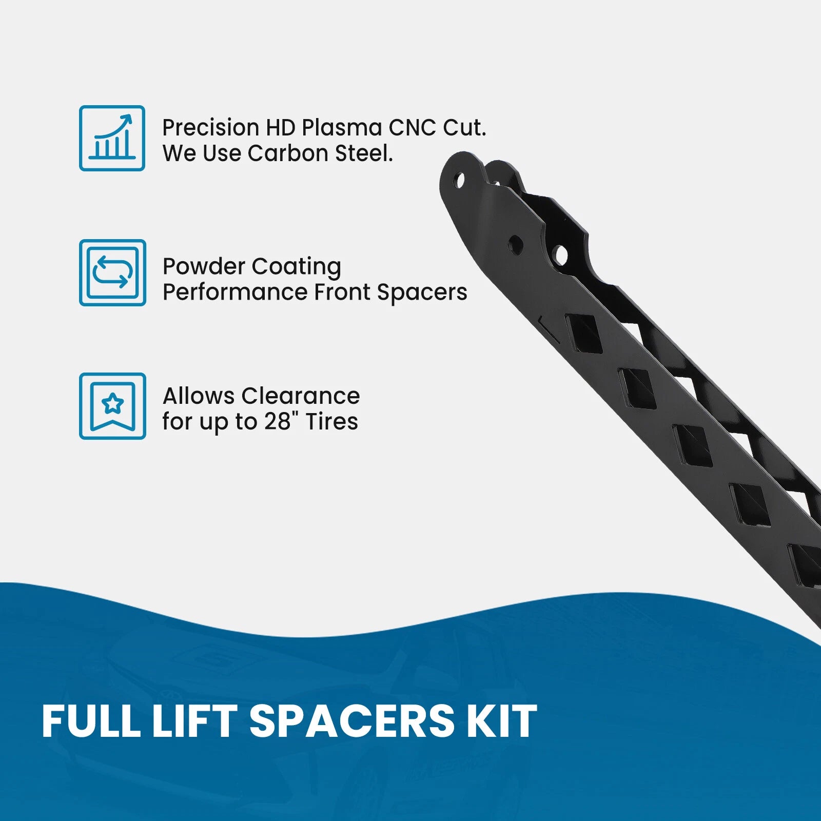 3" Lift Kit for Honda Pioneer 1000/1000-5 (2017–2023)