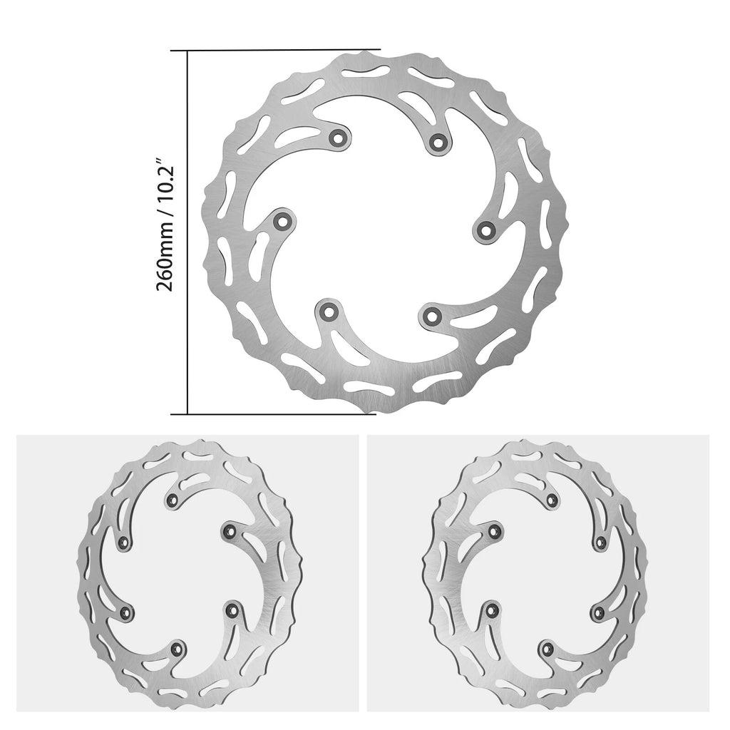 Front Brake Disc Rotor 260mm for KTM 125-500 XCW XCF EXC XC SX (2010–2023)