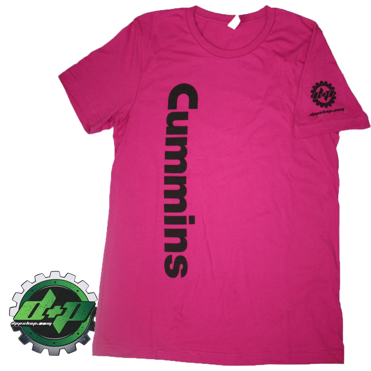 Cummins Diesel Truck T-Shirt for 4X4 (2XL, Pink)