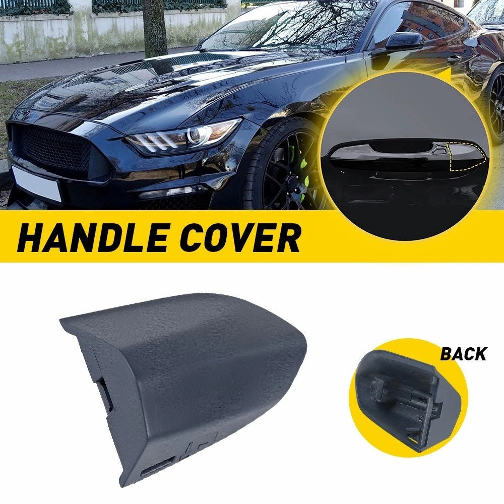 Front Driver Door Handle Key Cap Cover Bezel for Ford Mustang (2015–2022)