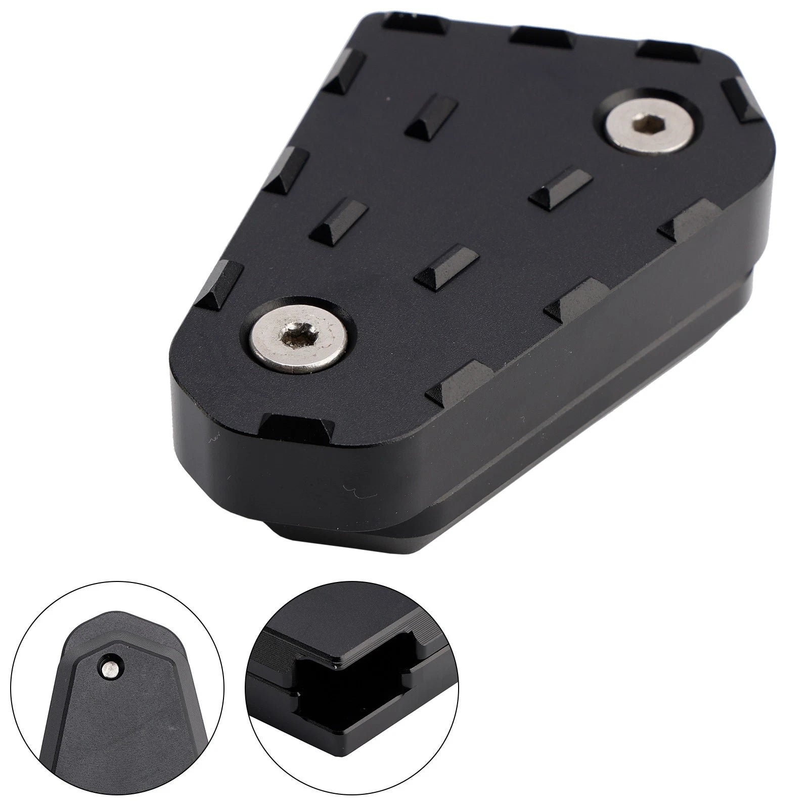 Brake Foot Pedal Enlarger Pad CNC Black for Ducati Multistrada 950 1200 1260