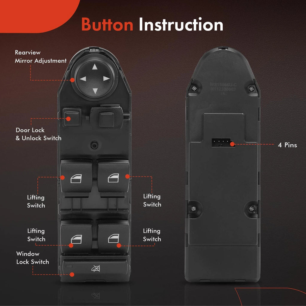 Power Window Switch for BMW X3 (2007-2010)